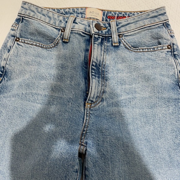 Alice & Olivia Jeans with side slit size 25 - Picture 5 of 7